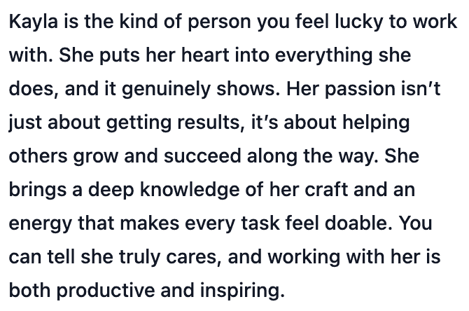 Food blog coaching testimonial from Jami Powell.